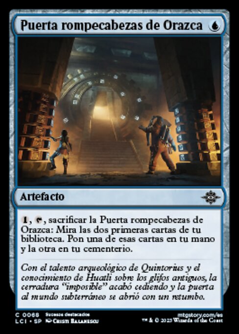 Orazca Puzzle-Door (The Lost Caverns of Ixalan #68)
