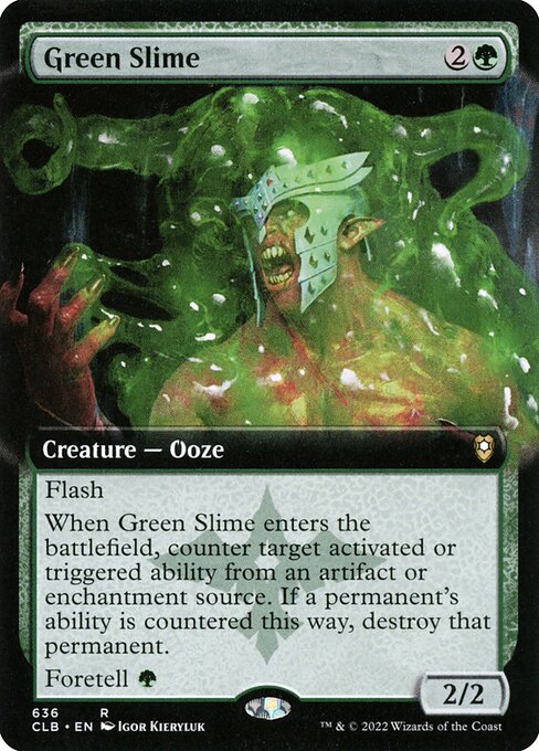 Green Slime card image