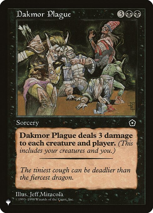 Dakmor Plague (The List #P02-69)