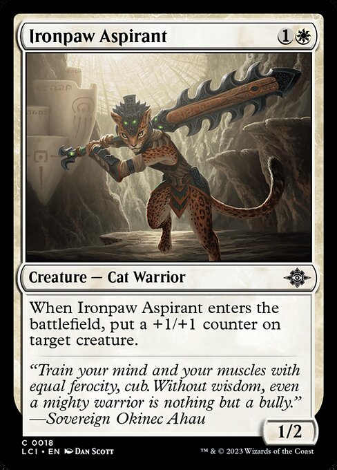 Ironpaw Aspirant (The Lost Caverns of Ixalan #18)