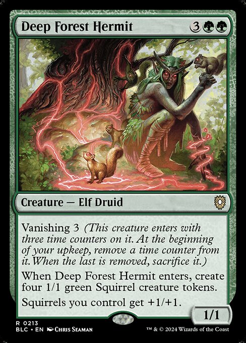 Deep Forest Hermit (Bloomburrow Commander #213)