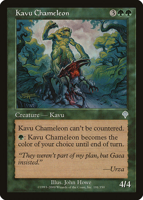 Kavu Chameleon (Invasion #191)