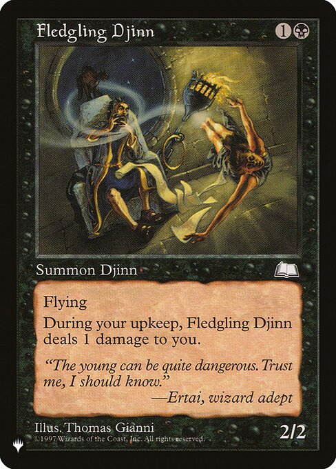 Fledgling Djinn (The List #WTH-69)