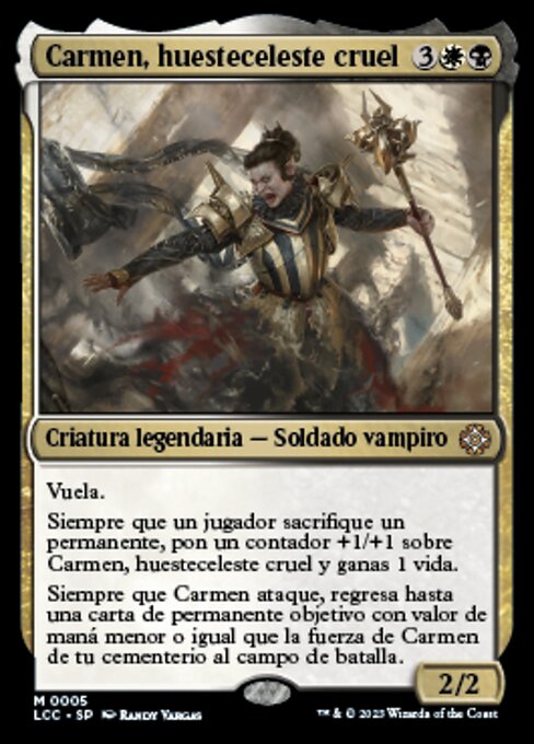 Carmen, Cruel Skymarcher (The Lost Caverns of Ixalan Commander #5)