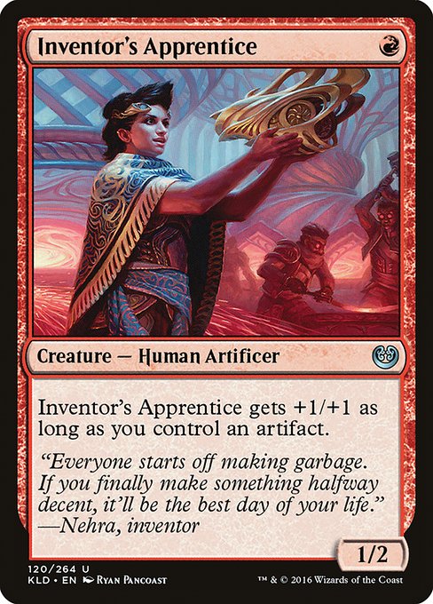 Inventor's Apprentice (Kaladesh #120)