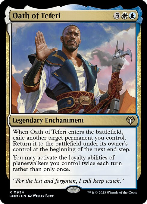 Oath of Teferi (cmm) 934 Oath of Teferi (cmm) 934