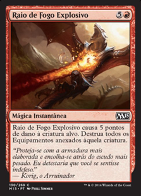 Blastfire Bolt (Magic 2015 #130)