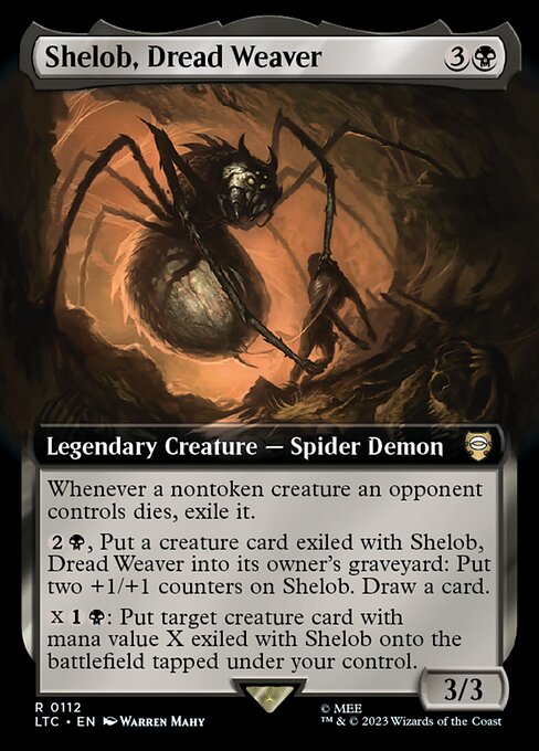 Shelob, Dread Weaver (ltc) 112