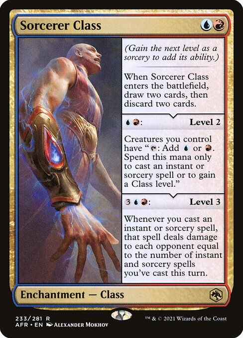 Sorcerer Class card image