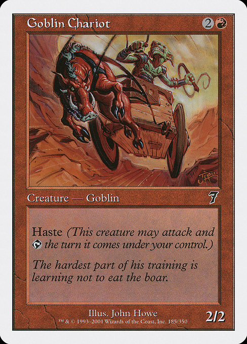 Goblin Chariot (Seventh Edition #185)