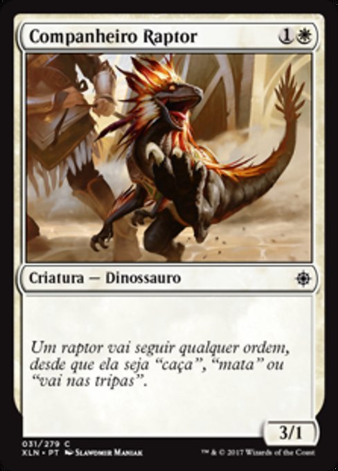 Raptor Companion (Ixalan #31)