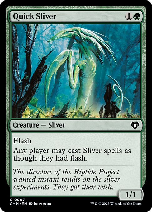 Quick Sliver (Commander Masters #907)