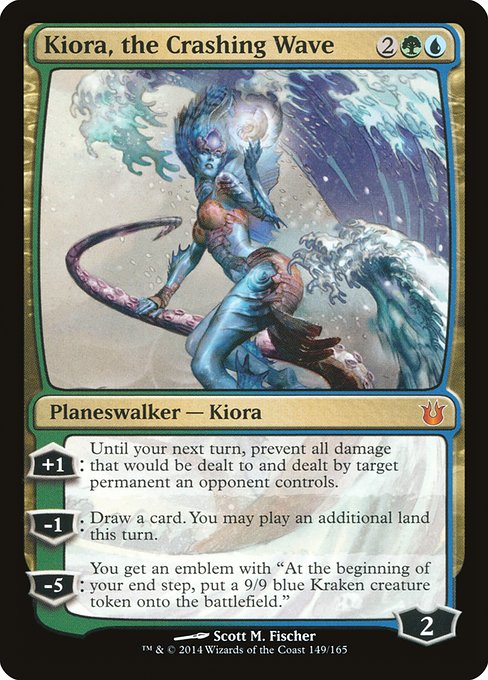 Kiora, the Crashing Wave (bng) 149