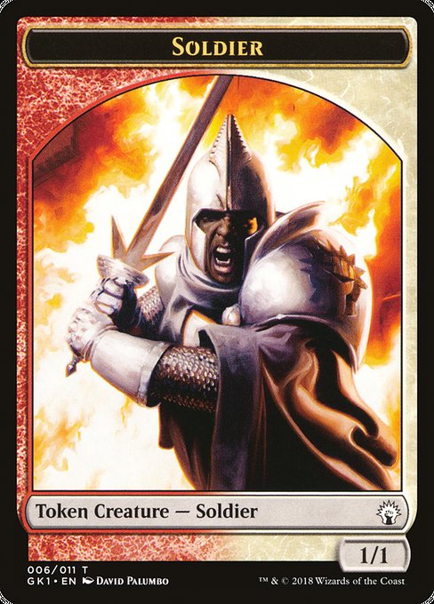 Soldier // Goblin (GRN Guild Kit Tokens #6)