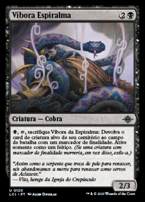 Soulcoil Viper (The Lost Caverns of Ixalan #120)