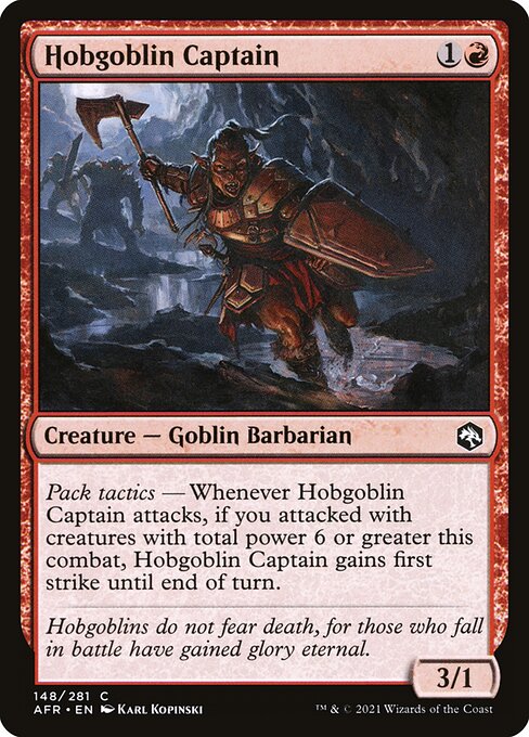 Hobgoblin Captain card image