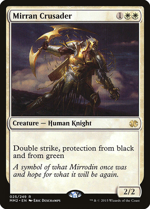 Mirran Crusader (Modern Masters 2015 #25)