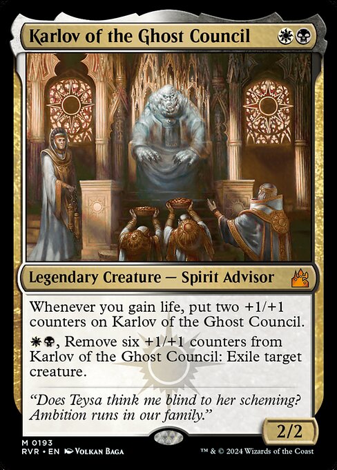 Karlov du Conseil fantôme|Karlov of the Ghost Council