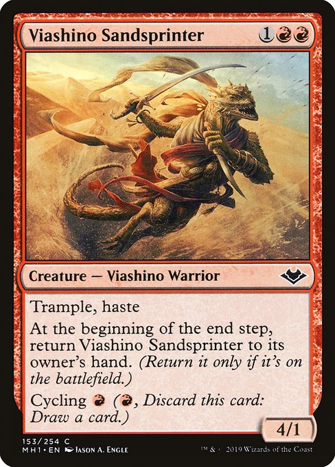 Viashino Sandsprinter (Modern Horizons #153)