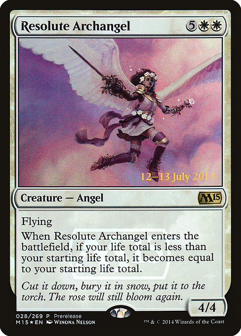 Resolute Archangel (Magic 2015 Promos #28)