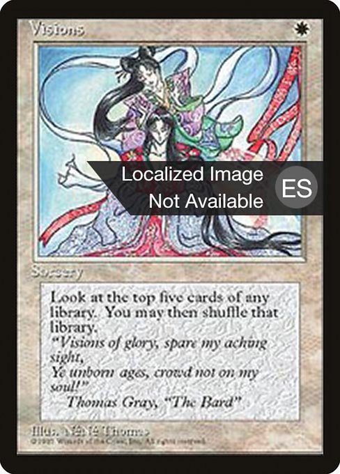Visions (Fourth Edition Foreign Black Border #54)