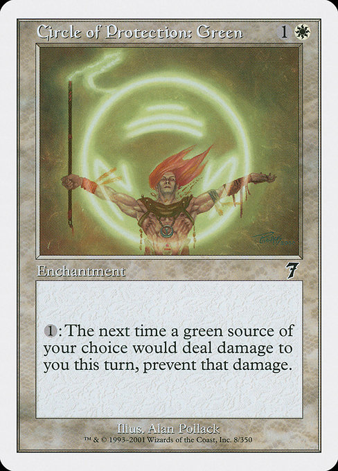 Circle of Protection: Green (7ED)