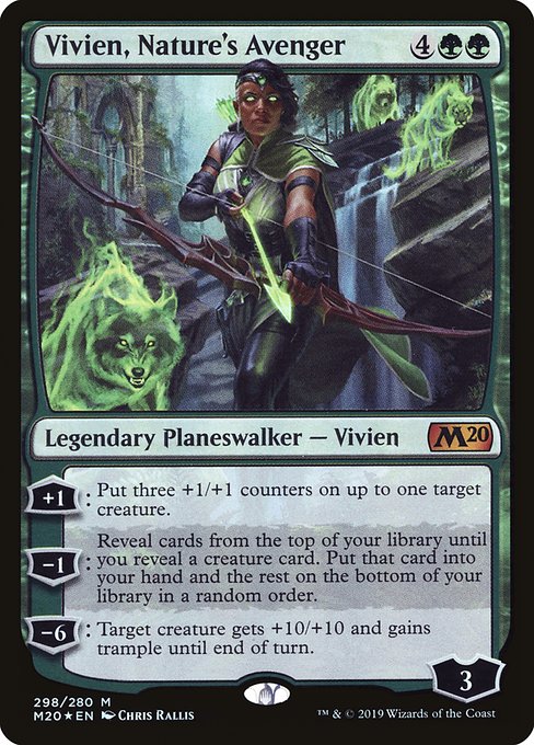 Vivien, Nature's Avenger card image