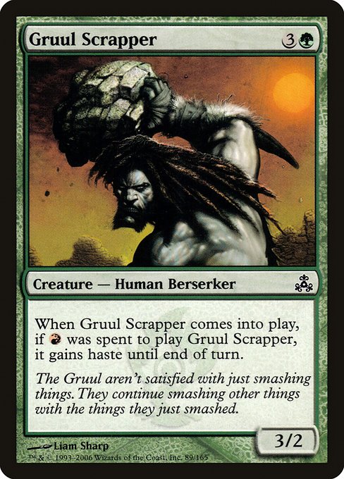Gruul Scrapper (Guildpact #89)