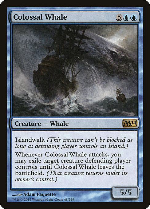 Colossal Whale (Magic 2014 #48)