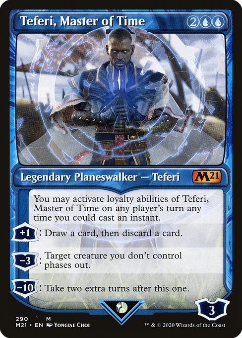 Teferi, Master of Time (Core Set 2021 #290)