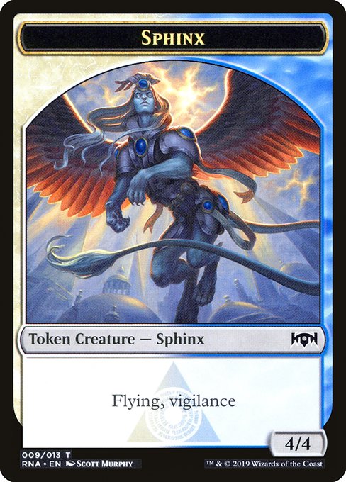 Sphinx (Ravnica Allegiance Tokens #9)