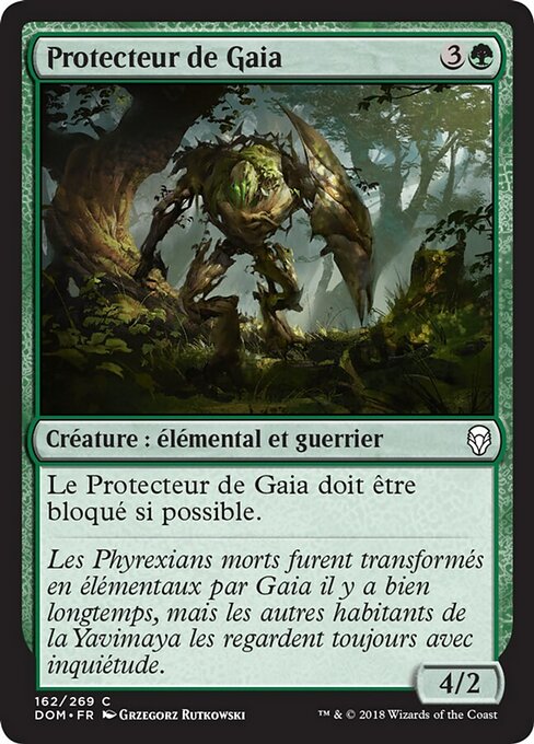 Gaea's Protector (Dominaria #162)