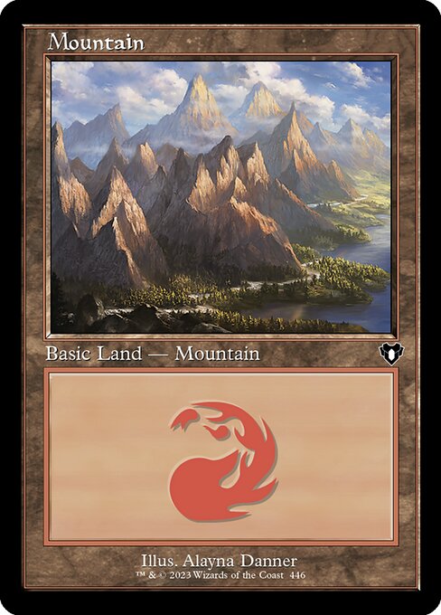 Mountain (Commander Masters #446)