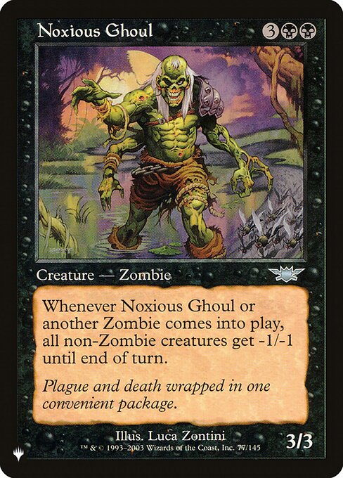Noxious Ghoul (The List #475)