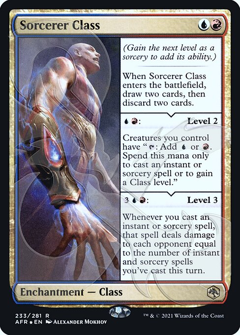 Sorcerer Class (Adventures in the Forgotten Realms Promos #233a)