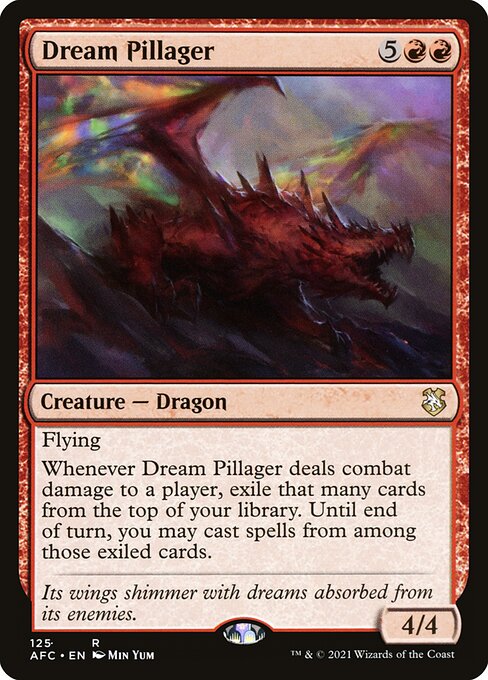 Dream Pillager (Forgotten Realms Commander #125)