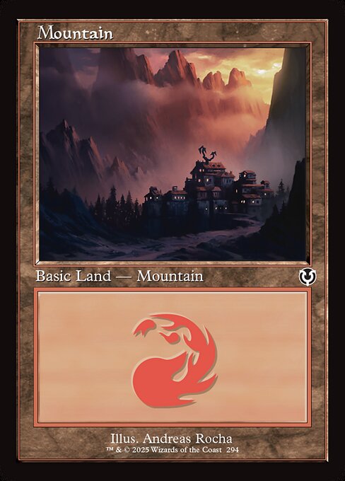 Mountain (294) (Retro Frame)