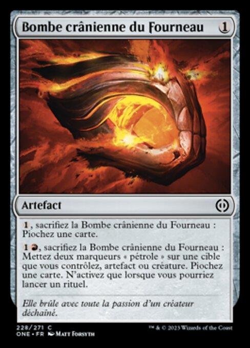 Furnace Skullbomb (Phyrexia: All Will Be One #228)
