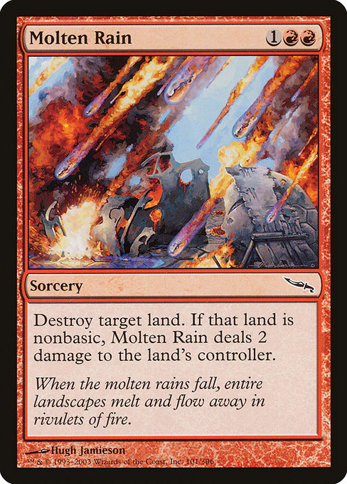 Molten Rain (Mirrodin #101)