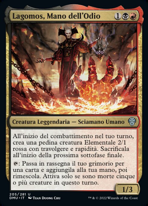 Lagomos, Hand of Hatred (Dominaria United #205)