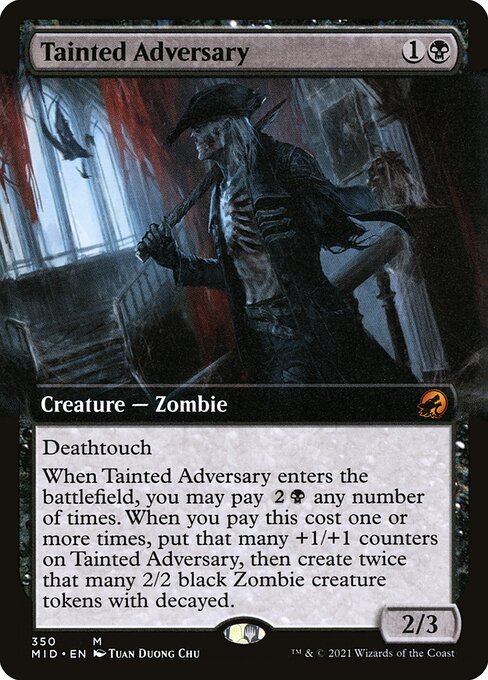 Tainted Adversary (Innistrad: Midnight Hunt #350)