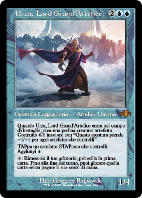 Urza, Lord High Artificer (Dominaria Remastered #296)