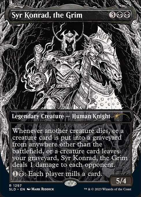 Syr Konrad, the Grim (Secret Lair Drop #1297)