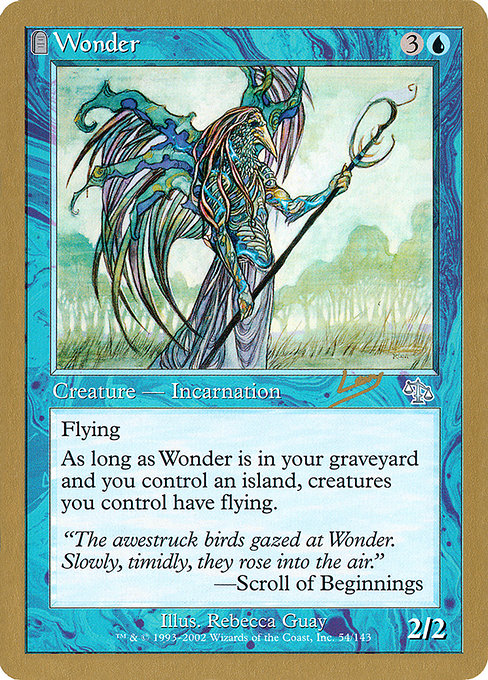 Wonder (World Championship Decks 2002 #rl54)