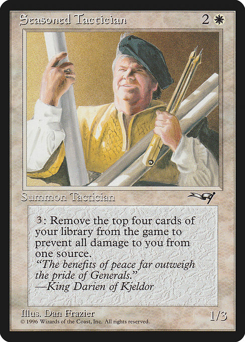 Seasoned Tactician card image