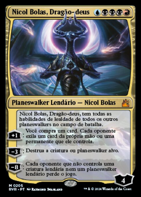 Nicol Bolas, Dragon-God (Ravnica Remastered #205)