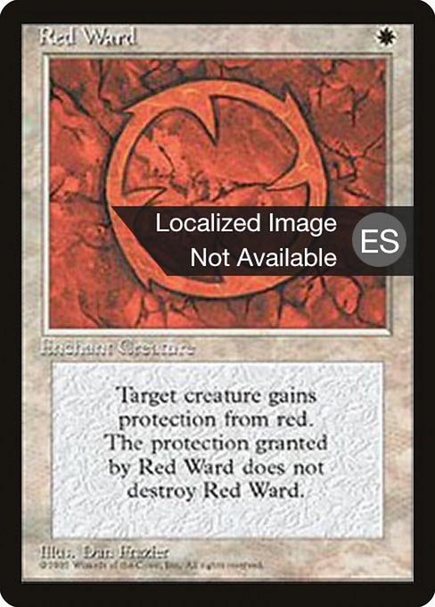 Red Ward (Fourth Edition Foreign Black Border #44)