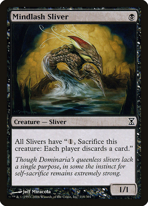 Mindlash Sliver (Time Spiral #118)