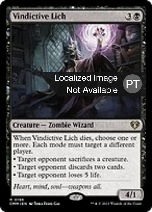 Lich Vingativo