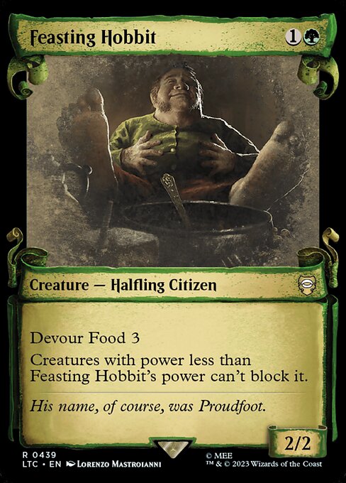 Hobbit festoyant|Feasting Hobbit